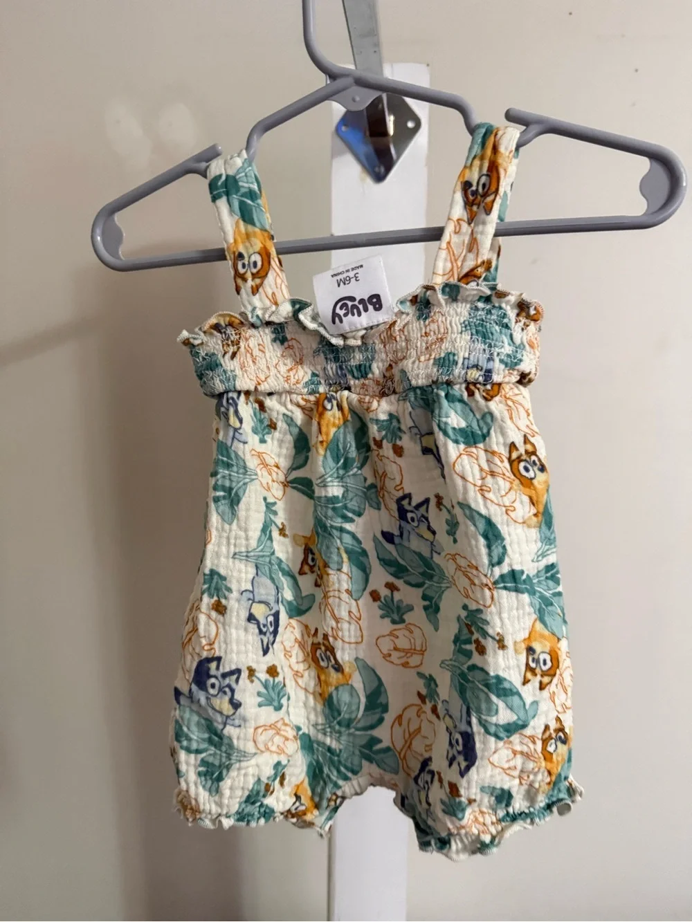 Bluey Romper & Sun Hat